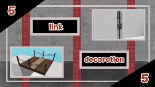 Decoration And Improved Link For Piggy Build Mode