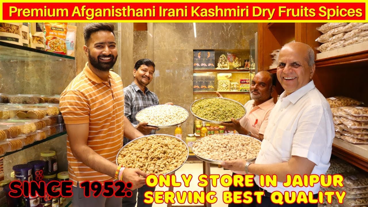 MI Road Jaipur: Premium Afganisthani Irani Kashmiri Dry Fruits Spices Berries Shop in India