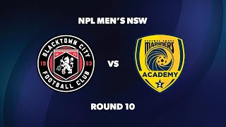 NPL Men’s NSW Round 10: Blacktown City FC v Central Coast Mariners FC