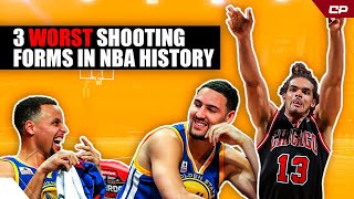 3 Worst SHOOTING Forms In NBA History | Highlight #Shorts