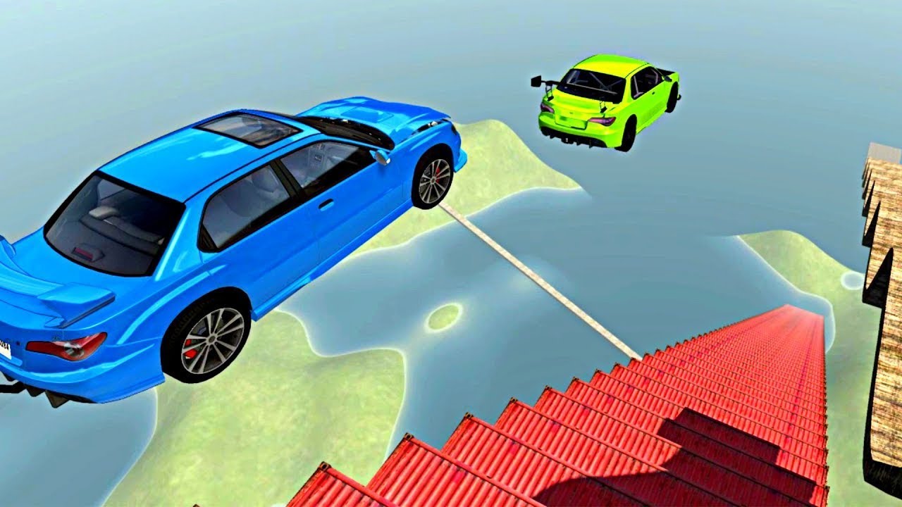 Карта сломанный мост для beamng drive