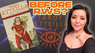 BEFORE Rider Waite Smith?! 👁️ Tarot Etteilla Paris 1880 Review