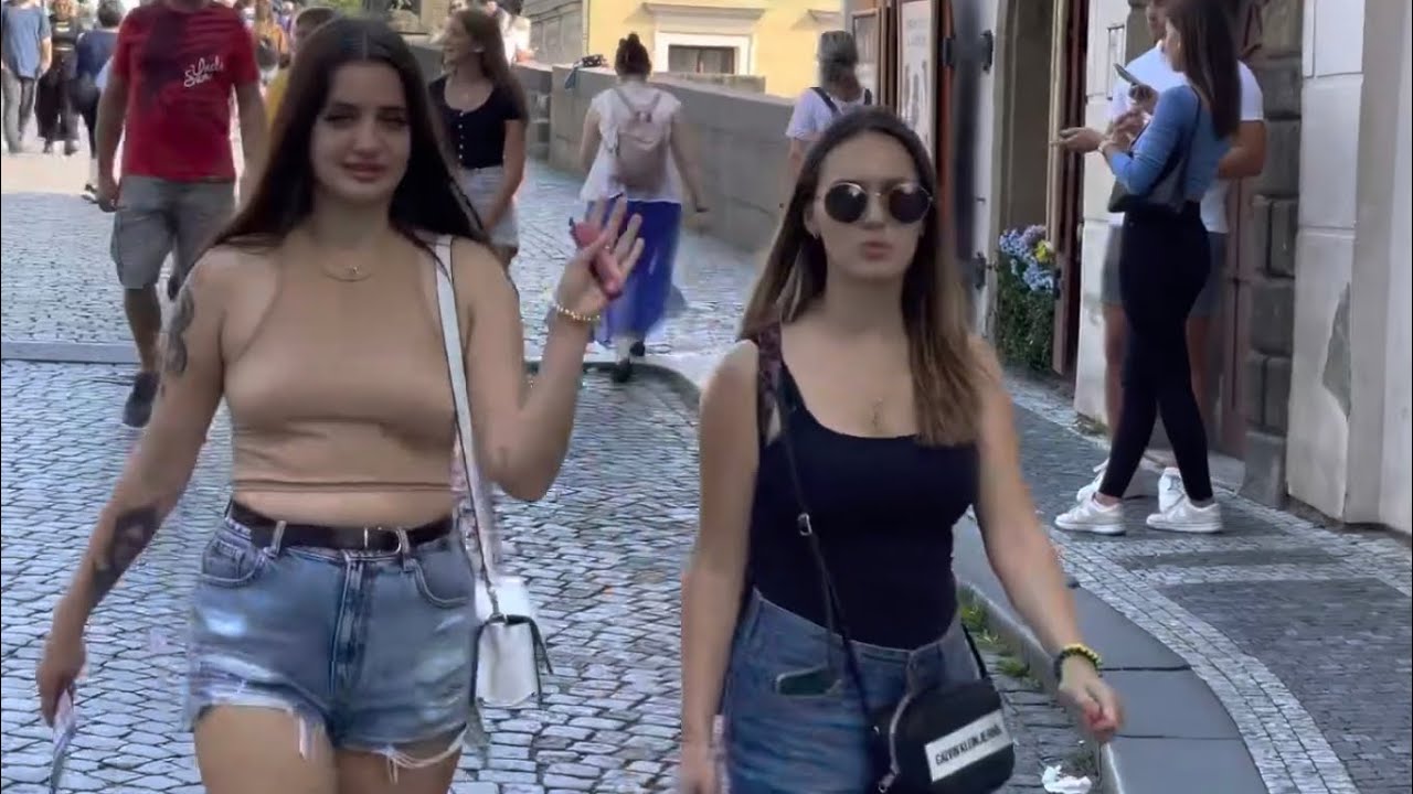 PRAGUE WALKING TOUR, CZECH REPUBLIC, CHARLES BRIDGE, 4K CITY WALK PRAGUE, 