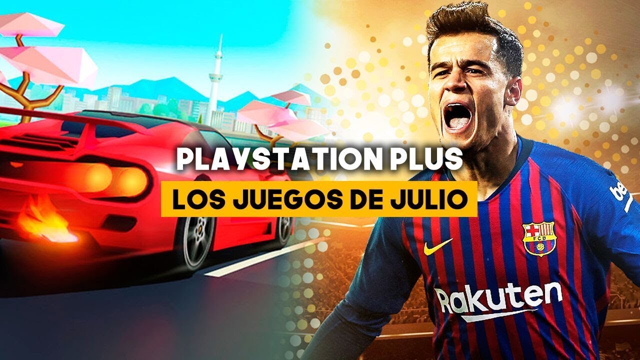 Los JUEGOS GRATIS de PS PLUS de JULIO YouTube