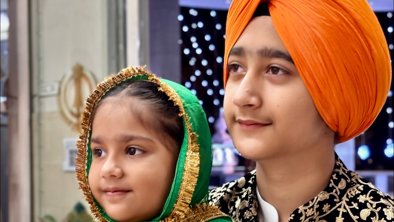 Aj apa apni choti bhen nal GURUNANAKDEVJI DA GURUPURAB celebrate kita/# ...
