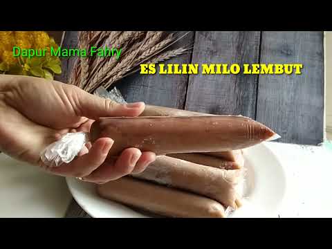 Membuat Es Lilin Milo