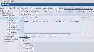 #23 STRING FUNCTIONS AND OPERATORS (SQL AF SOMALI) DATABASE MANAGEMENT SYSTEM