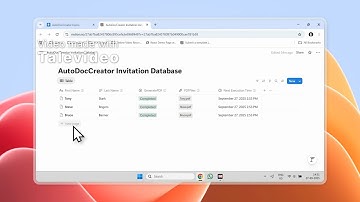 AutoDocCreator Demo Video (Under 1 Minute Automation Guide)