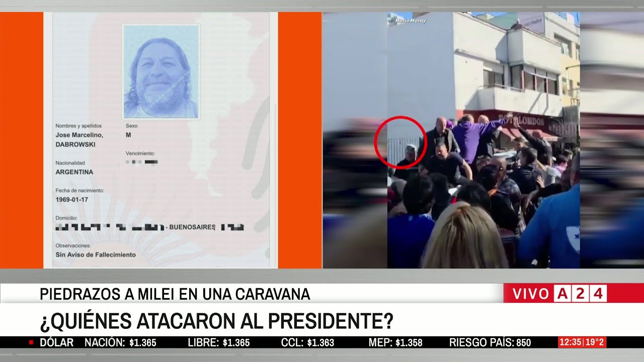 Uno por uno, quiénes son los detenidos por los incidentes en la caravana de Javier Milei