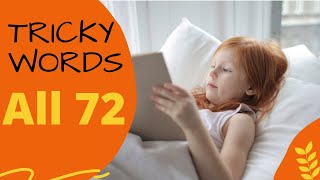 All 72 Jolly Phonics Tricky Words With Sentences