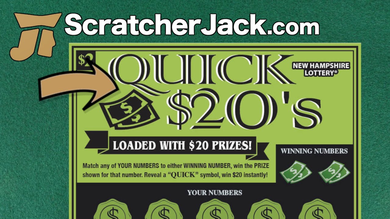 How to Win Quick 20s 200,000 NH Lottery Scratch Ticket