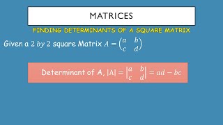 MATRICES| Solving A Determinant Equation for an unknown value in A 3 by 3 Matrix screenshot 5