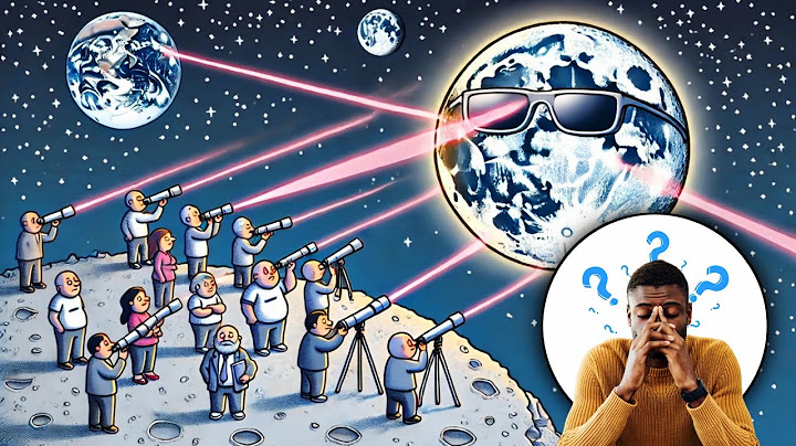 What If Everyone Pointed a Laser at the Moon?