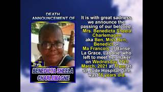 Benedicta Sheela Charlemagne medium