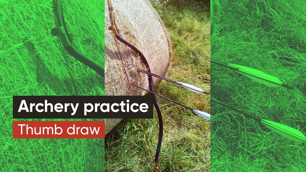 Thumb Draw Archery Practice Tibetan Qinghai Manchu Style Bow by Alibow