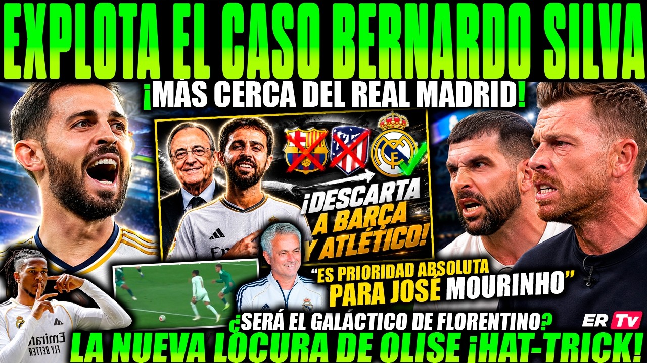 Bernardo Silva y el giro que sacude al Real Madrid