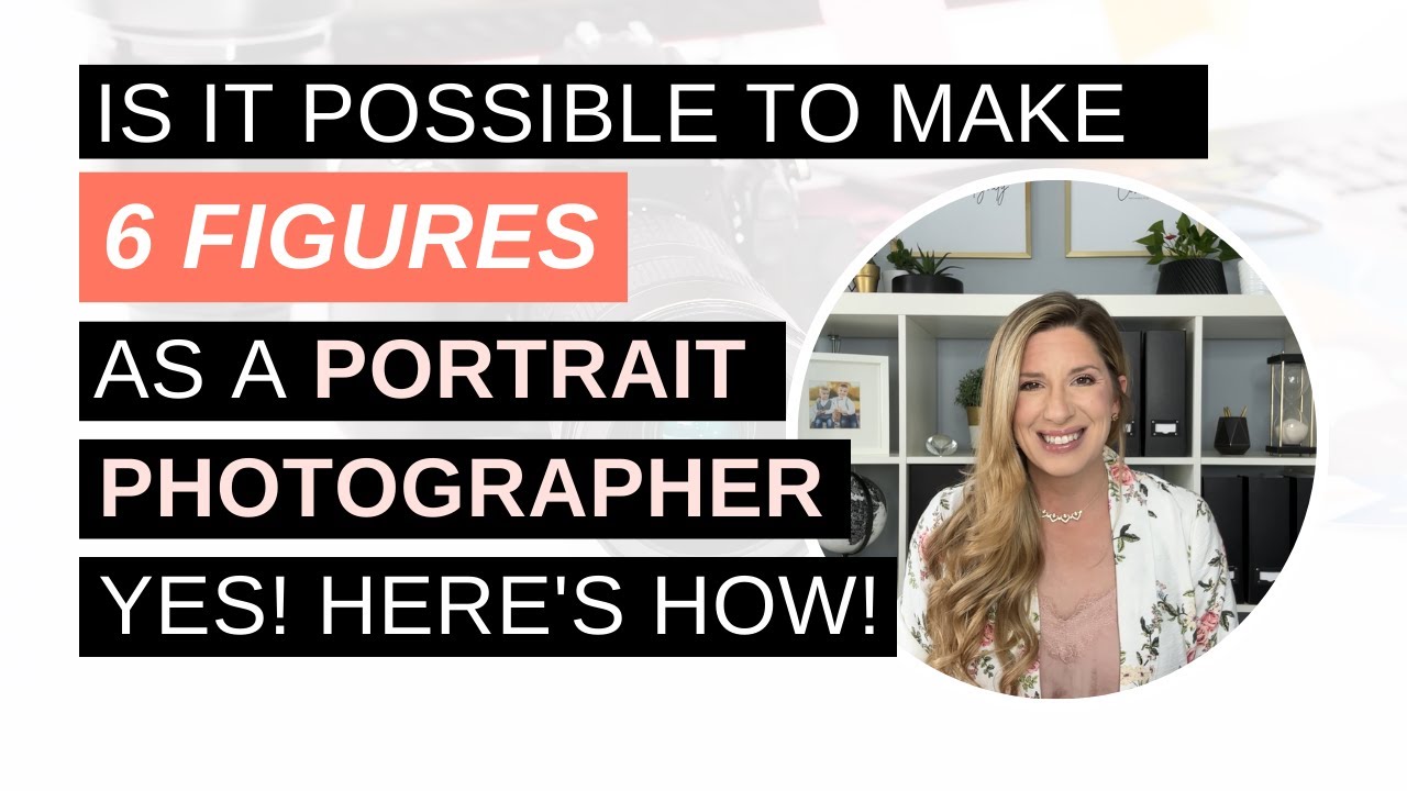 Making Photo Figures Is it possible to make 6 figures as a portrait photographer Yes! Here's ...