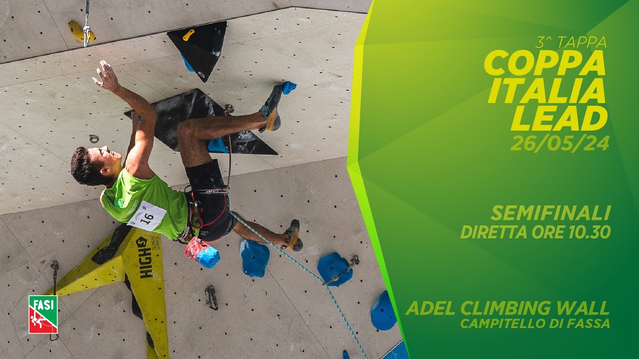 Coppa Italia Lead 2024 - 3° prova - Adel Climbing Wall - Campitello di Fassa - FINALI