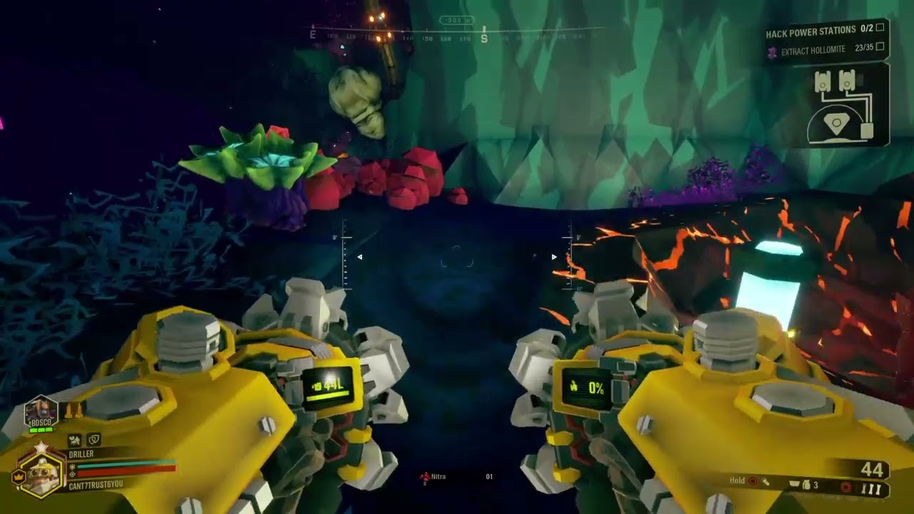 Deep Rock Galactic (PS4) Gameplay 1