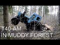 Tractor T-40 AM in Muddy Forest (1080p)