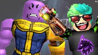 THANOS'A TEK ATTIM | 2 Player Superhero Tycoon | TÜRKÇE ROBLOX
