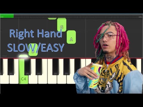 how-to-play-gucci-gang-by-lil-pump---right-hand,-slow,-easy-piano-tutorial