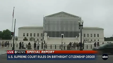 SCOTUS, in birthright citizenship case, limits judges' power to block Trump policies