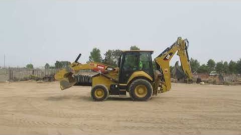 Cat Backhoe Start Up Procedures by Operator Phenecie