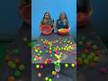 Amazing ball roll family challenge #shorts #game
