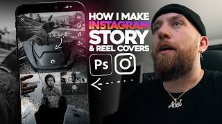 How I Make Instagram Stories &amp; Reel Covers! (Photoshop Tutorial)