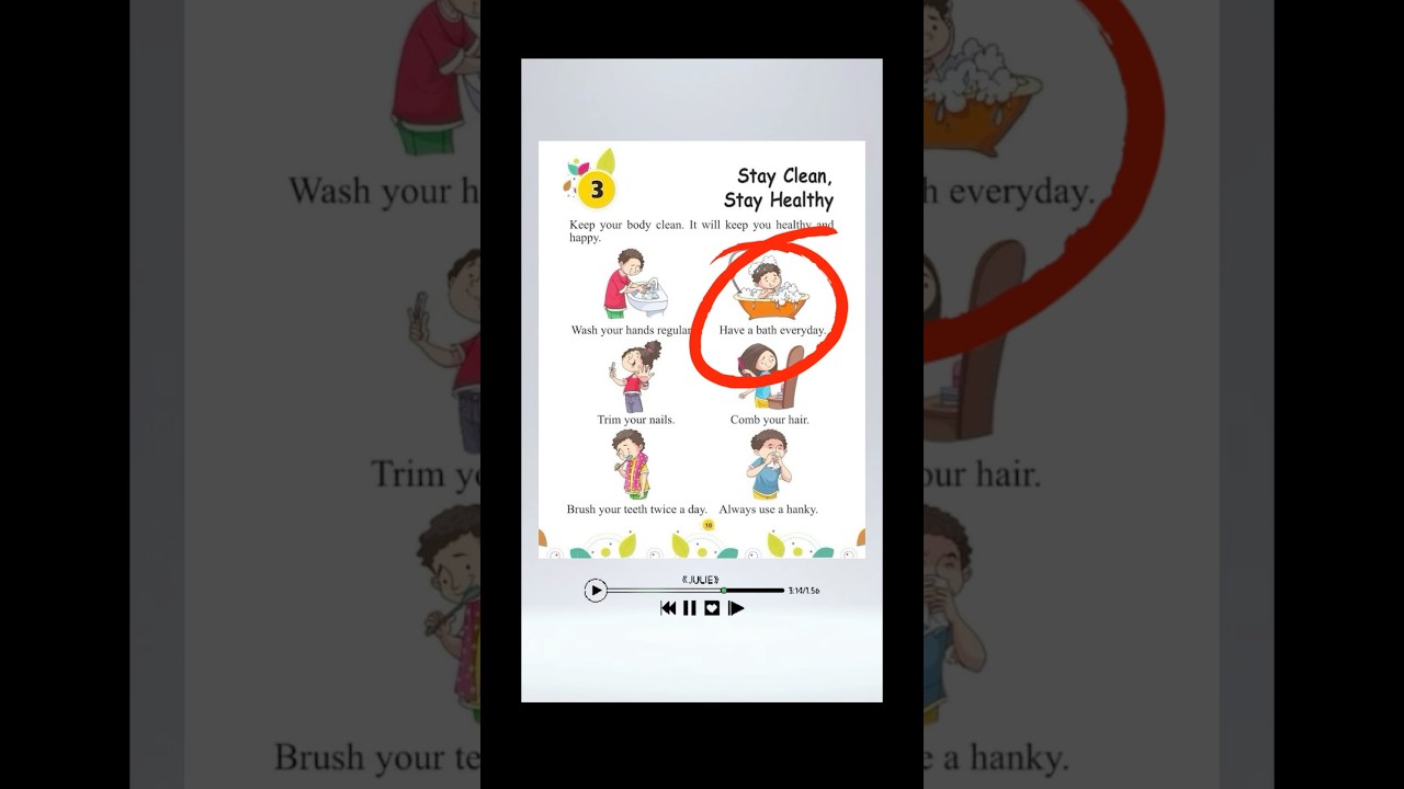 Stay clean stay healthy: 