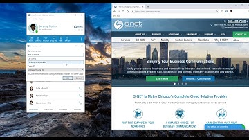 Use the Click-to-Call Browser Integration with S-NET Connect