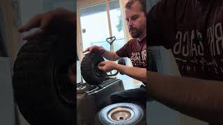 10" 4.10/3.50-4" Flat Free Tire Wheel 10" gorilla cart #amazonfinds #diy #homeowner #Gorillacart￼