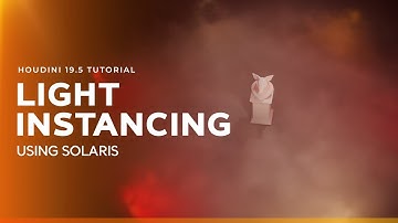 Light Instancing in Solaris Houdini 19.5 Tutorial