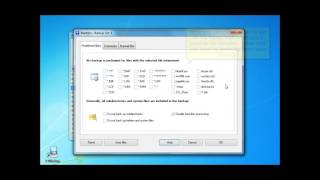Filter (Whitelist, Blacklist) - Z-DBackup English screenshot 1