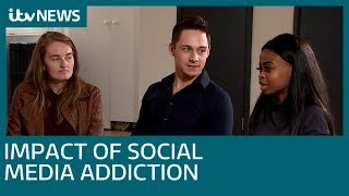 Social media addiction - the 'damaging, negative impact' | ITV News