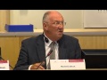 Cor president michel lebrun at the closure of the regional parliaments conference 020714