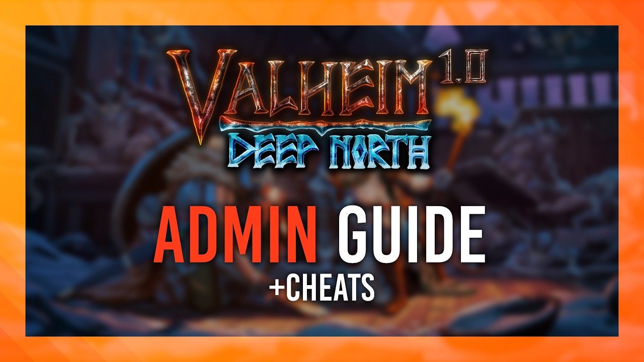 UPDATED Give Admin & Run commands | Valheim 1.0 Dedicated Server thumbnail