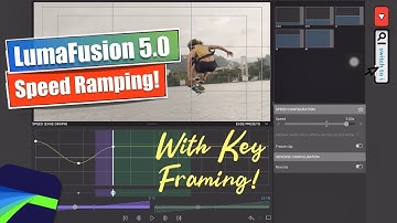 LumaFusion 5.0 Speed Ramping Tutorial - with advance keyframing!