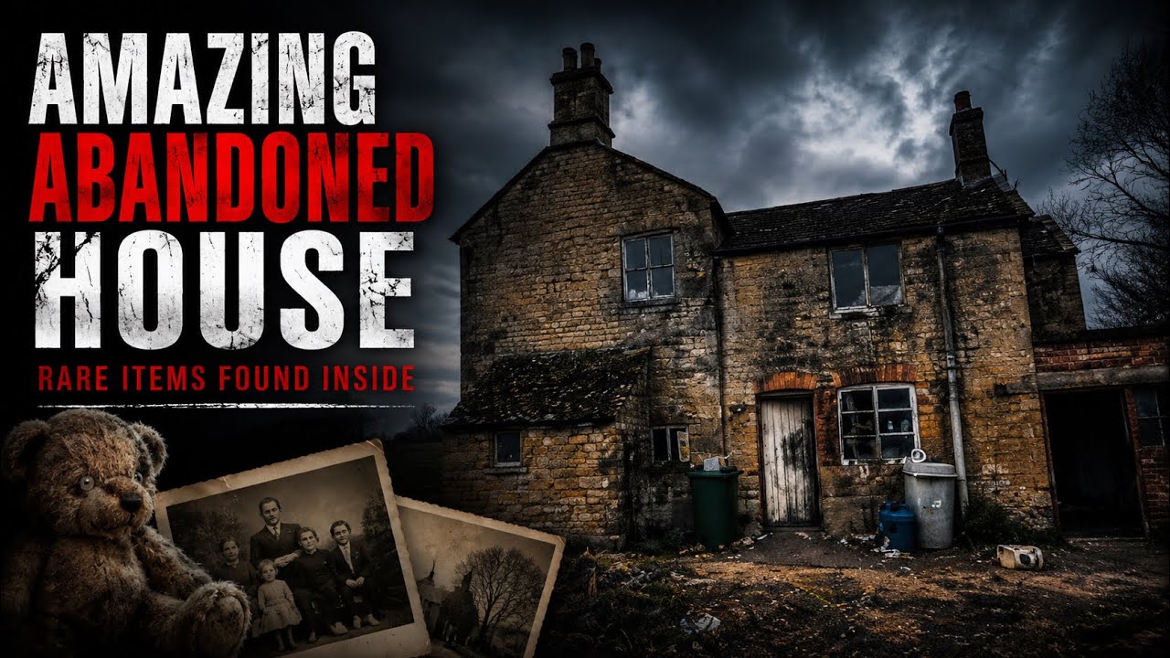 AMAZING ABANDONED HOUSE RARE ITEMS FOUND INSIDE YouTube