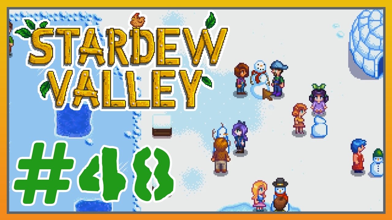 Stardew Valley 48 Ice Festival! YouTube