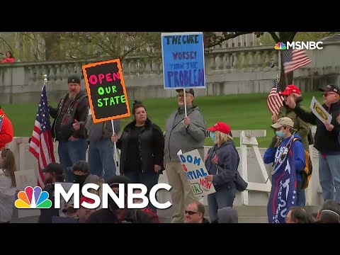 Fox News Promotes Stay-At-Home Protests While Staying At Home | All In | MSNBC