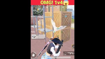 गजब का 1v4 😈 #bgmishorts #1vs4clutch #1vs4 #1v4 #squadwipe #soloprime #dbs #shotgun #headshot