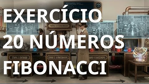Curso Lógica Programação - Exercício 20 Números Fibonacci