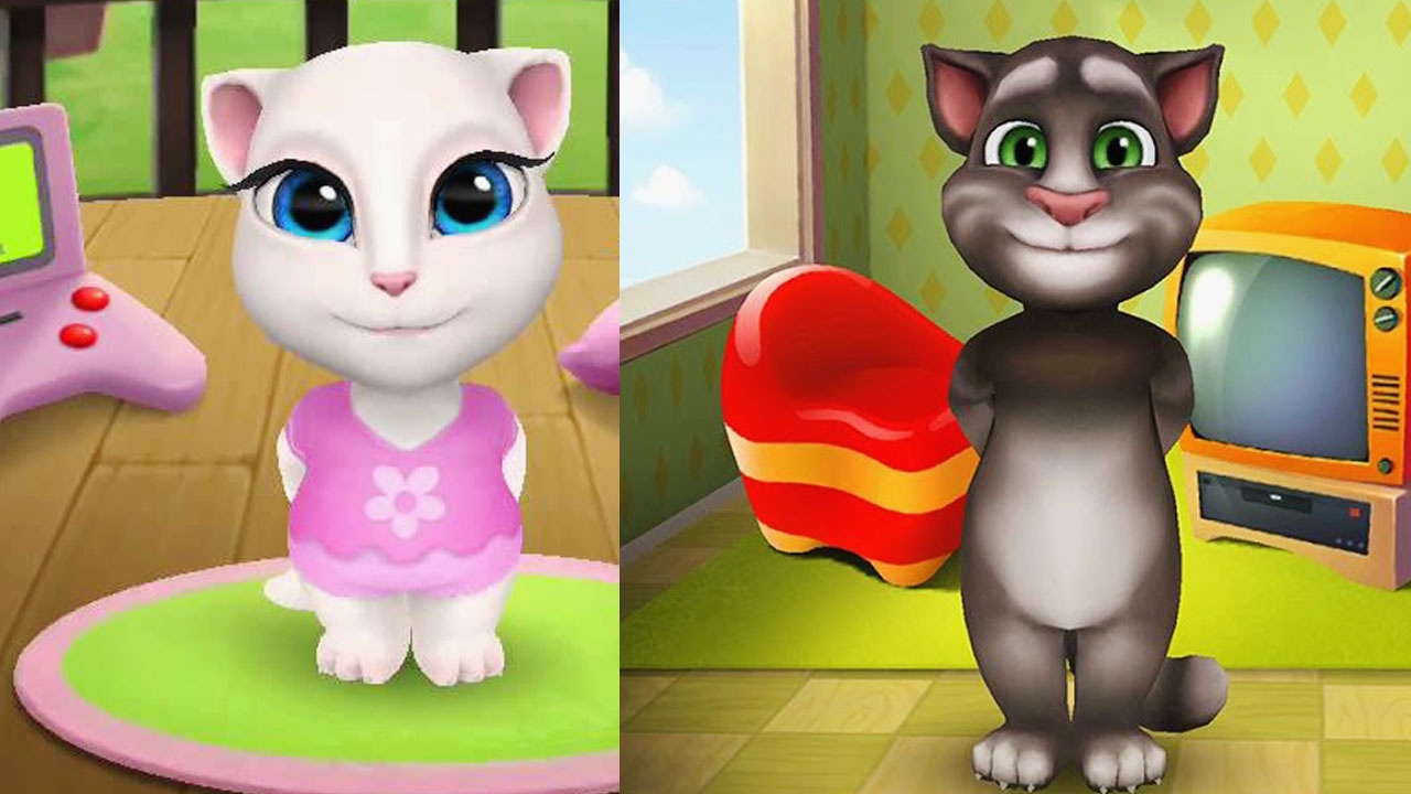 Скачай анжелу и том игра. My talking Анджела. Игра talking Tom friends Анджела. My talking Анджела 2. Мой говорящий том друзья Анджела.