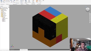 PLTW IED Puzzle Cube Introduction in Inventor