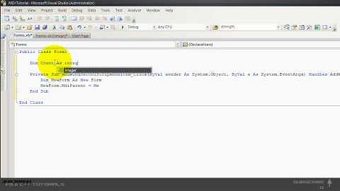 How to make your Application a Multi-Document Interface app (MDI) [vb 2008/.NET]