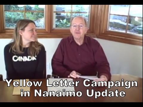 Yellow Letter Campaign In Nanaimo Update