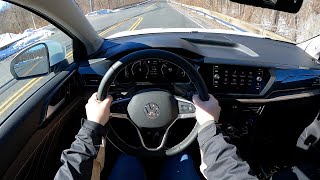 2024 VW Taos SEL  POV Test Drive