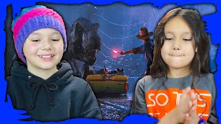 Kids REACT to Jurassic Park (1993) Trailer